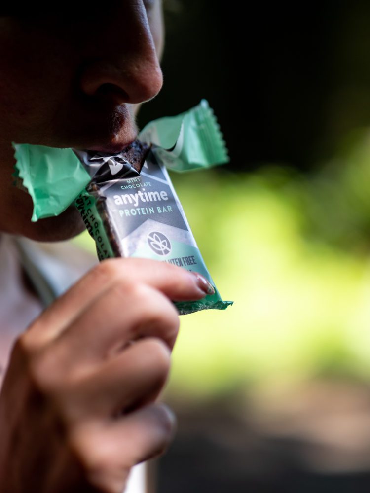 Mint Chocolate Anytime Plant Based Protein Bar image 3