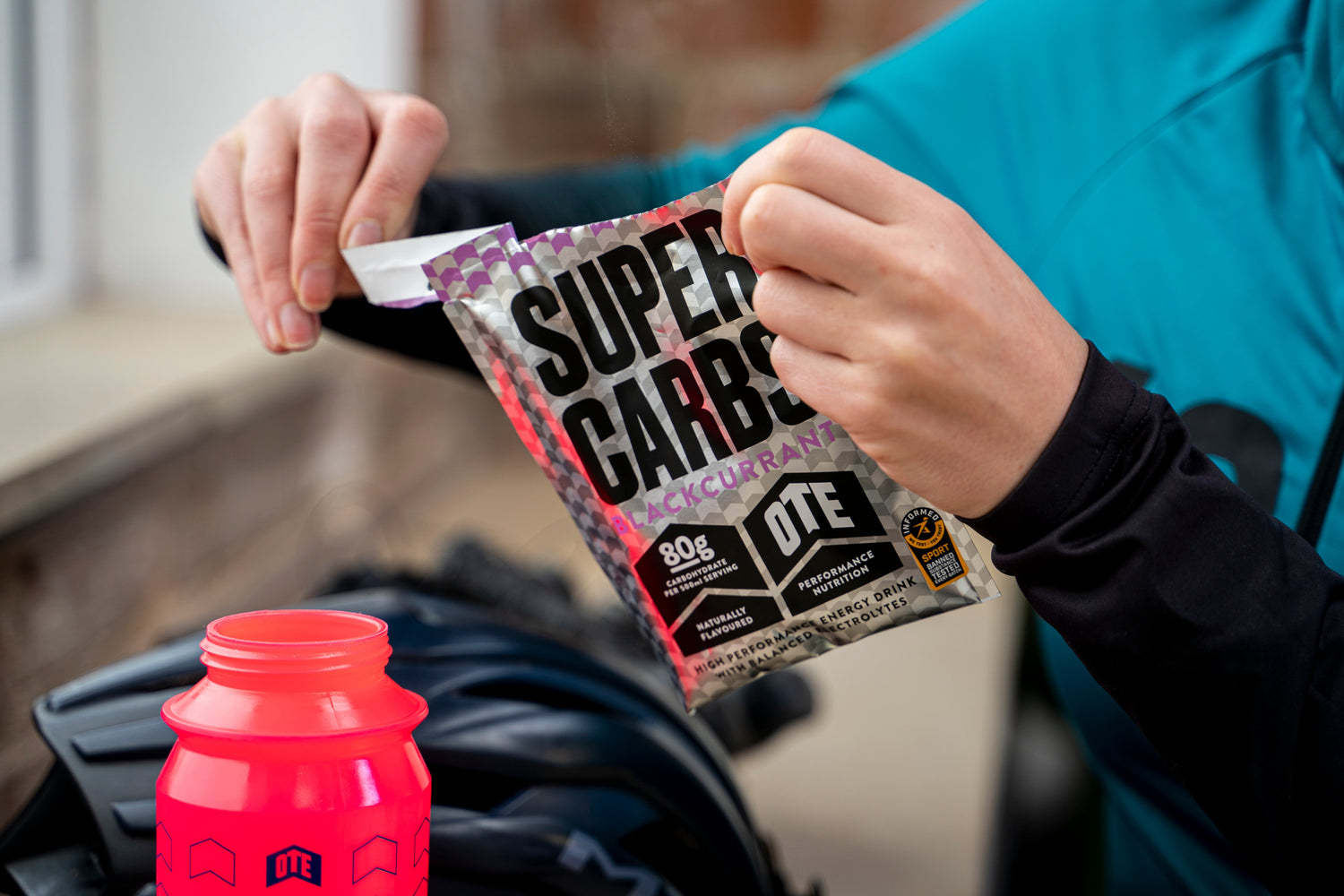 Blackcurrant Super Carbs Energy Drink Sachet