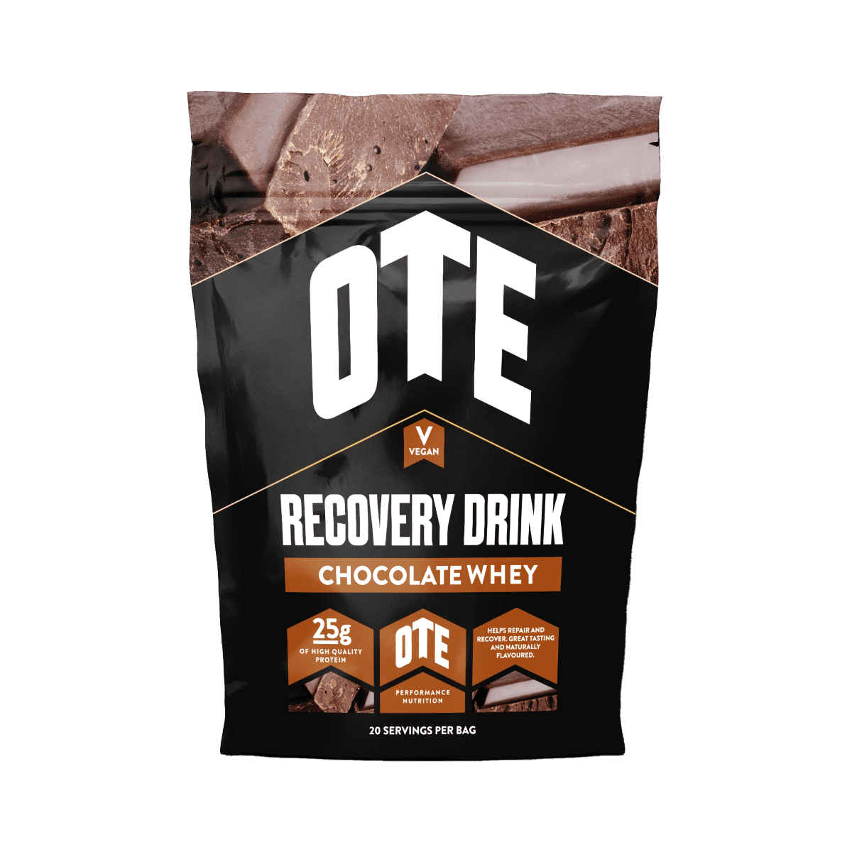 Chocolate Whey Recovery Protein Bulk Pack image 0
