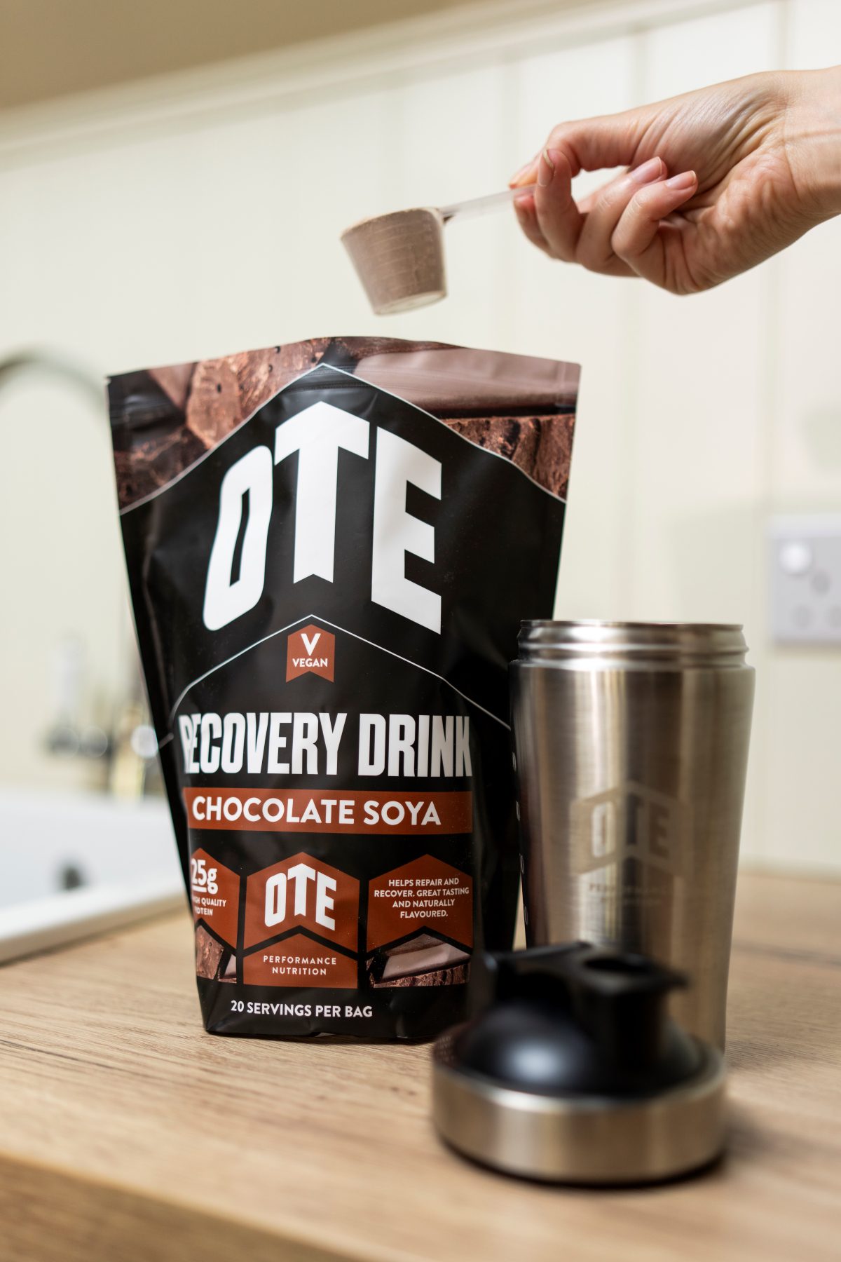 Chocolate Soya Protein Drink Bulk Pack image 1