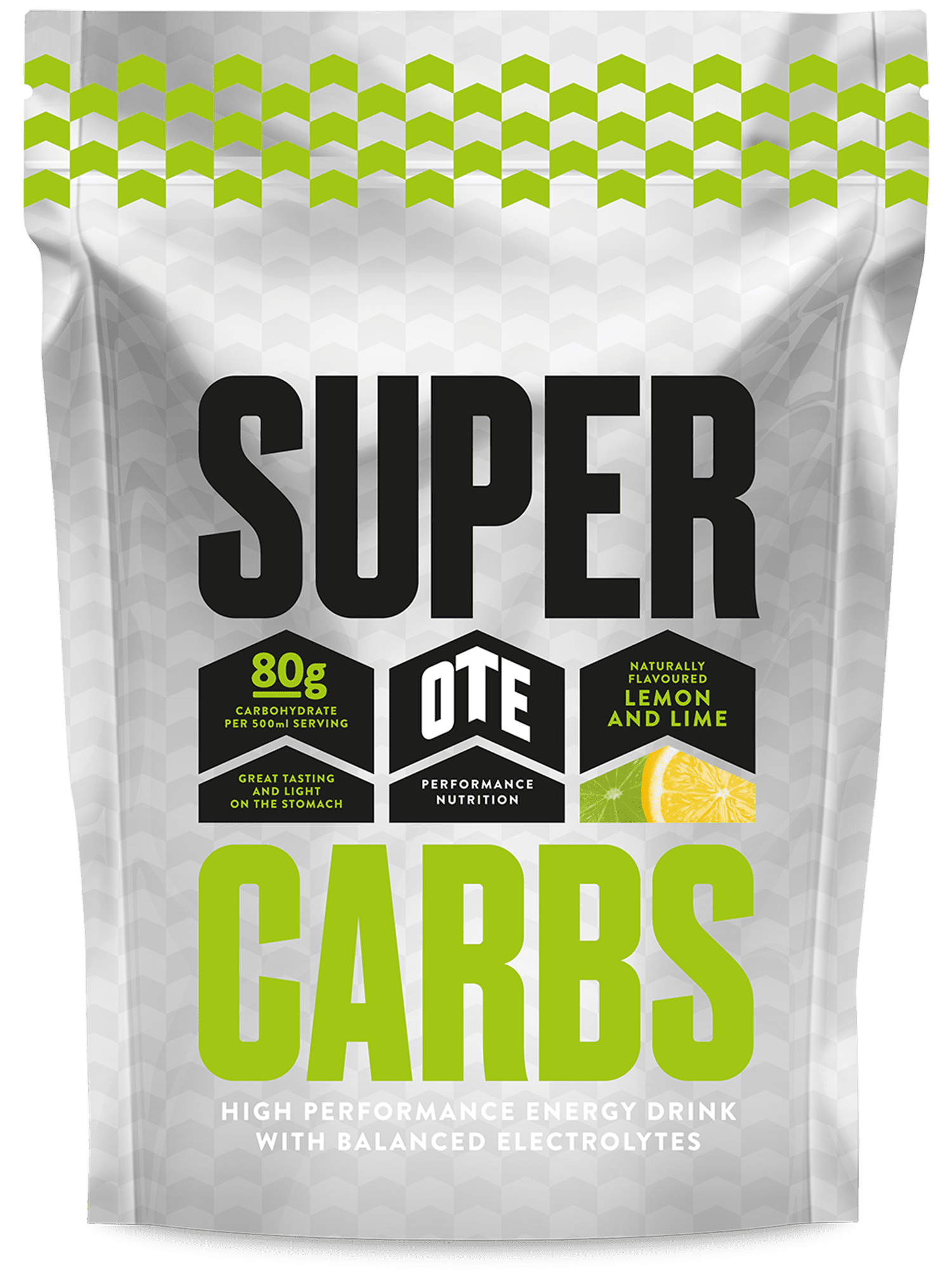 Lemon & Lime Super Carbs Performance Energy Drink Bulk Pack image 0