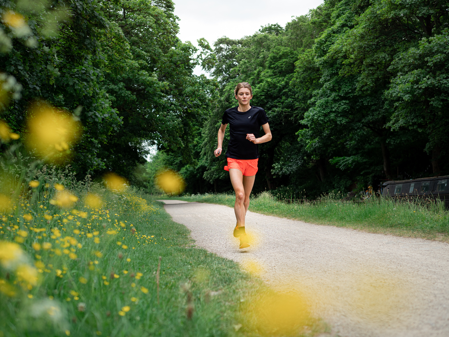 Talking about how to fuel a 10k run