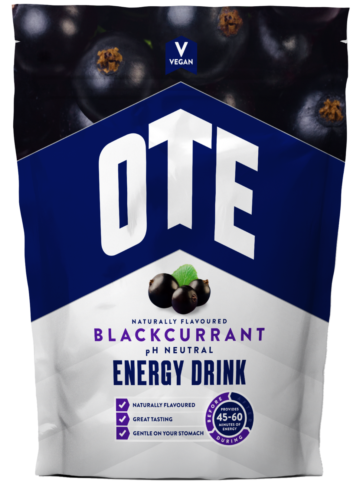 Blackcurrant Energy Drink With balanced electrolytes OTE Sports