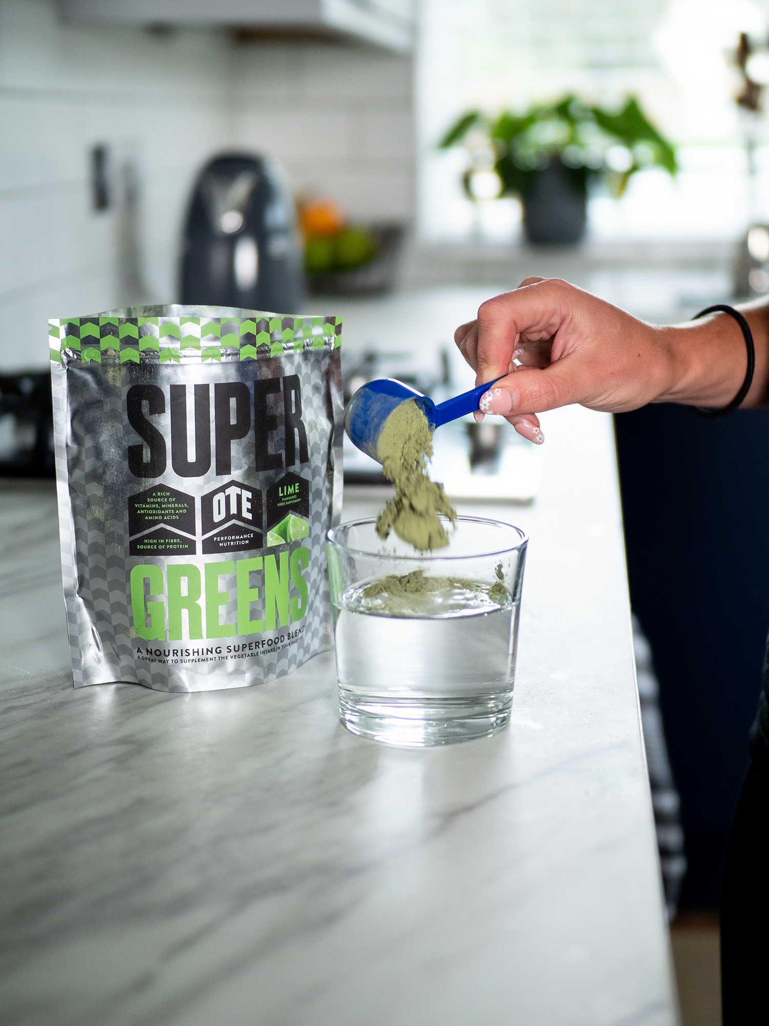 Lime Flavoured Super Greens — OTE Sports