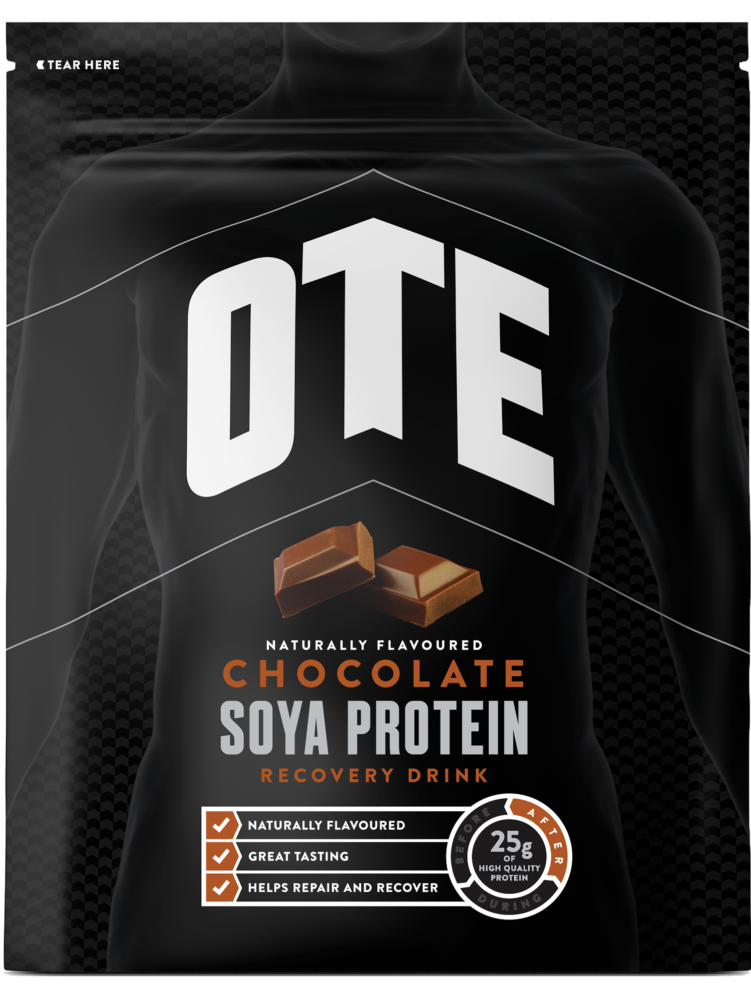 Chocolate soya protein
