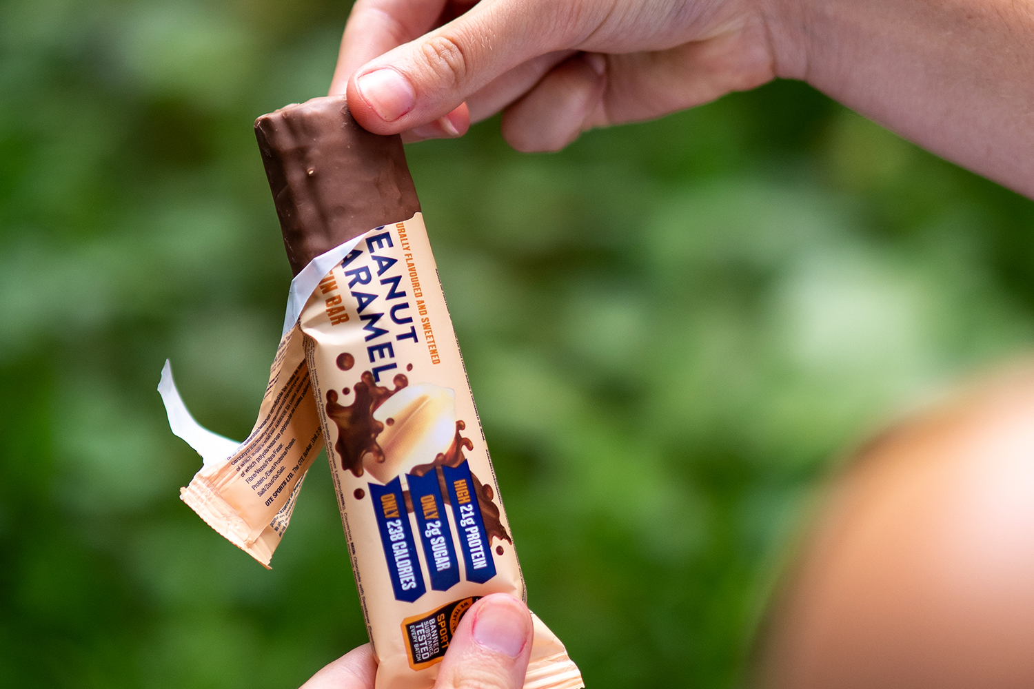 Salted Caramel Anytime Plant Based Protein Bar — OTE Sports