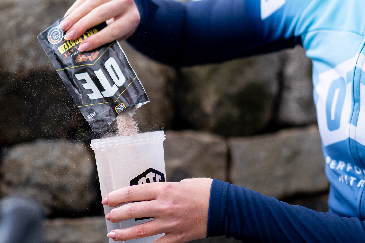 Chocolate Soya Protein Drink Sachet Box (10) — OTE Sports